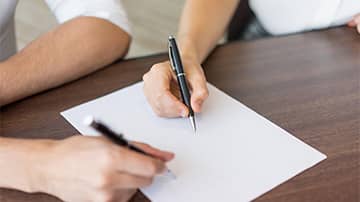 A step-by-step guide to completing a C100 form