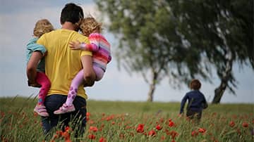 What rights does a father have to see his child?