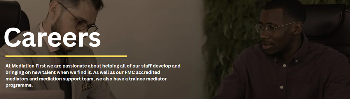 Mediation First Careers